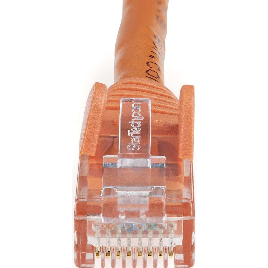 StarTech.com 20ft CAT6 Ethernet Cable - Orange Snagless Gigabit - 100W PoE UTP 650MHz Category 6 Patch Cord UL Certified Wiring/TIA N6PATCH20OR