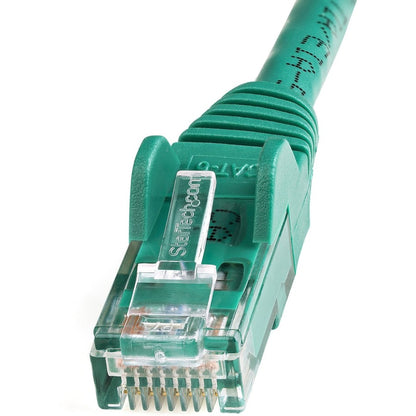 StarTech.com 150ft CAT6 Ethernet Cable - Green Snagless Gigabit - 100W PoE UTP 650MHz Category 6 Patch Cord UL Certified Wiring/TIA N6PATCH150GN