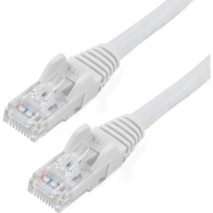 StarTech.com 125ft CAT6 Ethernet Cable - White Snagless Gigabit - 100W PoE UTP 650MHz Category 6 Patch Cord UL Certified Wiring/TIA N6PATCH125WH