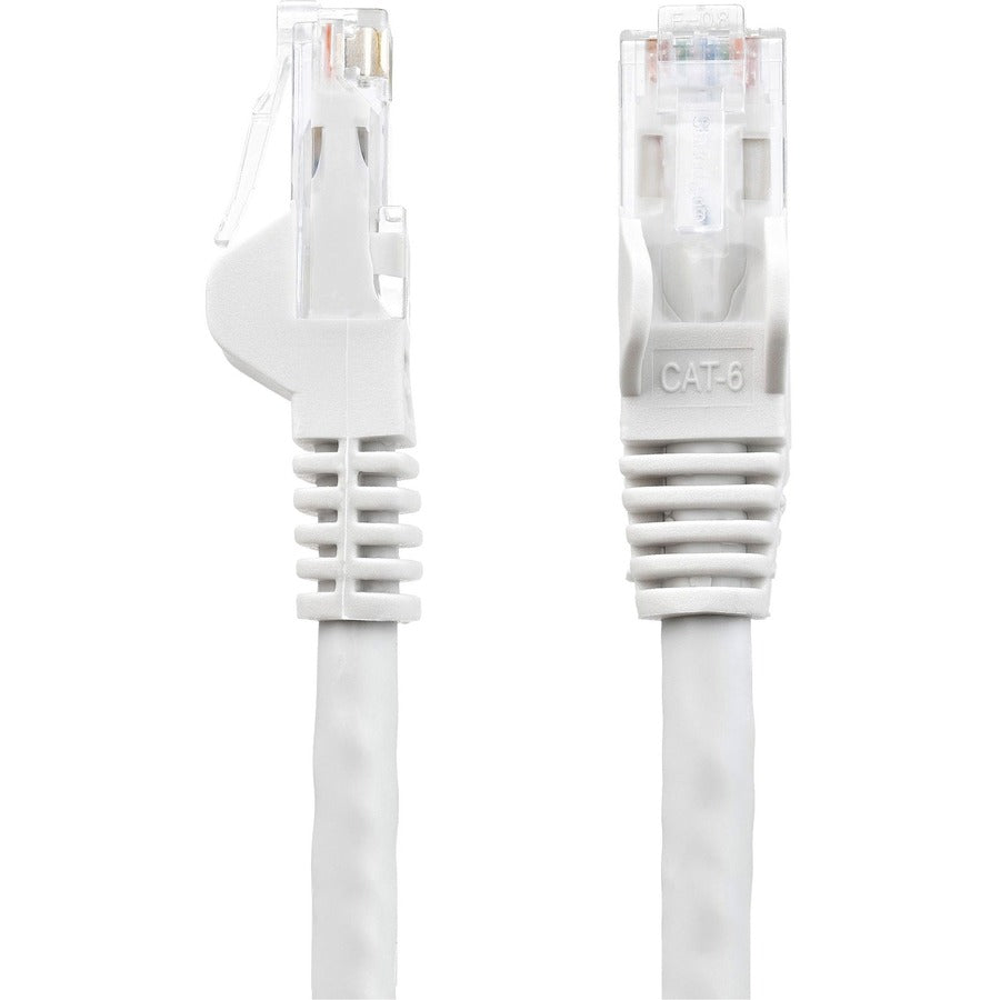 StarTech.com 125ft CAT6 Ethernet Cable - White Snagless Gigabit - 100W PoE UTP 650MHz Category 6 Patch Cord UL Certified Wiring/TIA N6PATCH125WH