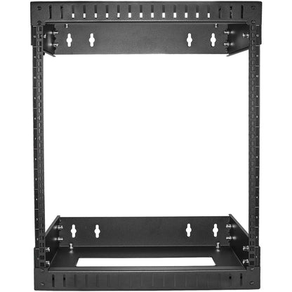 StarTech.com 2-Post 12U Heavy-Duty Wall Mount Network Rack, 19" Open Frame Server Rack with Adjustable Depth, Data Rack for IT Equipment~ RK12WALLOA