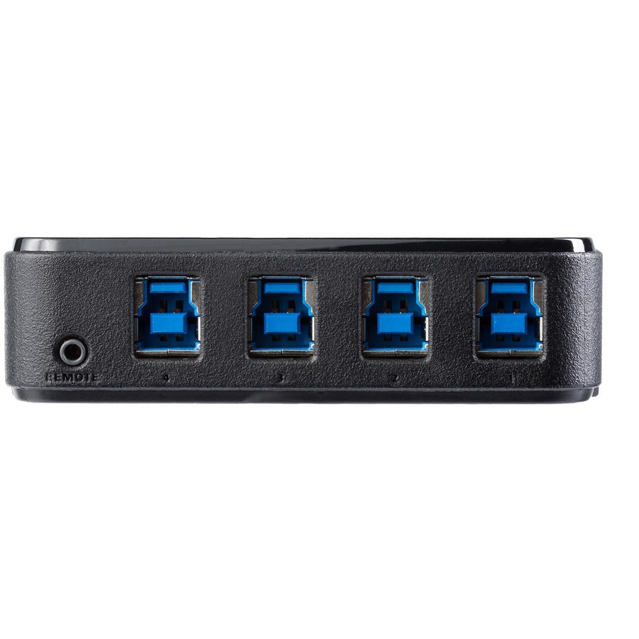 StarTech.com 4X4 USB 3.0 Peripheral Sharing Switch - USB Switch for Mac / Windows / Linux - 4 Port USB 3.0 Switch - USB A/B Switch HBS304A24A