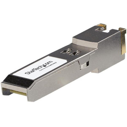 StarTech.com HPE JL563A Compatible SFP+ Module - 10GBASE-T - 10GE Gigabit Ethernet SFP+ to RJ45 Cat6/Cat5e - 30m JL563A-ST