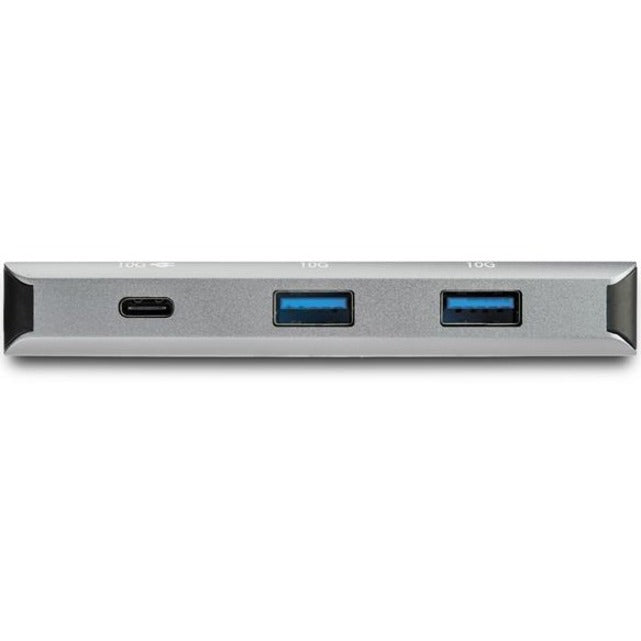 StarTech.com 4 Port USB C Hub to 3x USB-A 1x USB-C - 10Gbps USB 3.2 Gen 2 Type C Hub - 100W Power Delivery Passthrough Charging - Portable HB31C3A1CPD3