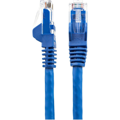 StarTech.com 6ft (1.8m) CAT6 Ethernet Cable, LSZH (Low Smoke Zero Halogen) 10 GbE Snagless 100W PoE UTP RJ45 Blue Network Patch Cord, ETL N6LPATCH6BL