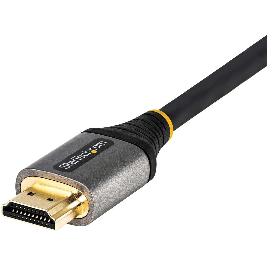 StarTech.com 10ft 3m Premium Certified HDMI 2.0 Cable, High Speed Ultra HD 4K 60Hz HDMI Cable with Ethernet, HDR10, UHD HDMI Monitor Cord HDMMV3M