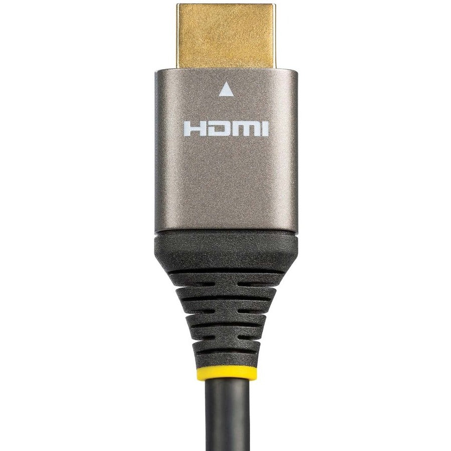 StarTech.com 10ft 3m Premium Certified HDMI 2.0 Cable, High Speed Ultra HD 4K 60Hz HDMI Cable with Ethernet, HDR10, UHD HDMI Monitor Cord HDMMV3M