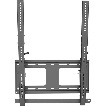 StarTech.com Portrait/Vertical TV Wall Mount, Heavy Duty TV Mount for 40-55 inch VESA Display (110lb/50kg), Tilt, w/Lockable Security Bar FPWTLTPORT