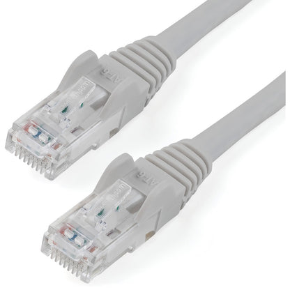 StarTech.com 75ft CAT6 Ethernet Cable - Gray Snagless Gigabit - 100W PoE UTP 650MHz Category 6 Patch Cord UL Certified Wiring/TIA N6PATCH75GR