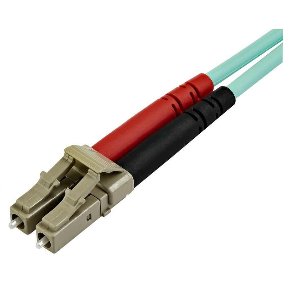 StarTech.com 7m OM3 LC to LC Multimode Duplex Fiber Optic Patch Cable - Aqua - 50/125 - LSZH Fiber Optic Cable - 10Gb (A50FBLCLC7) A50FBLCLC7