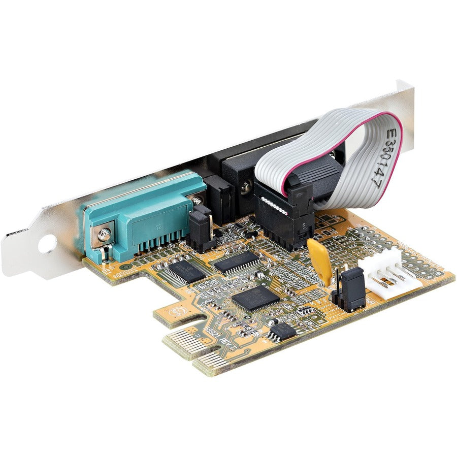 StarTech.com 2-Port PCI Express Serial Card, Dual Port PCIe to RS232 (DB9) Serial Card, 16C1050 UART, COM Retention, Windows & Linux 21050-PC-SERIAL-CARD