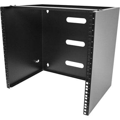 StarTech.com 10U Wall Mount Rack, 14in Deep, 19 inch Wall Mount Network Rack, Wall Mounting Patch Panel Bracket for Switch/IT Equipment RACK-10U-14-BRACKET