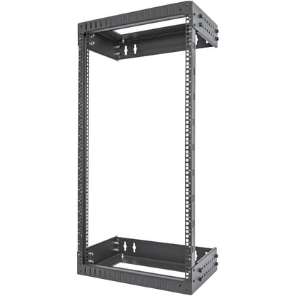 StarTech.com 2-Post 21U Heavy-Duty Wall Mount Network Rack, 19" Open Frame Server Rack with Adjustable Depth, Data Rack for IT Equipment~ RACK-21U-20-WALL-OA