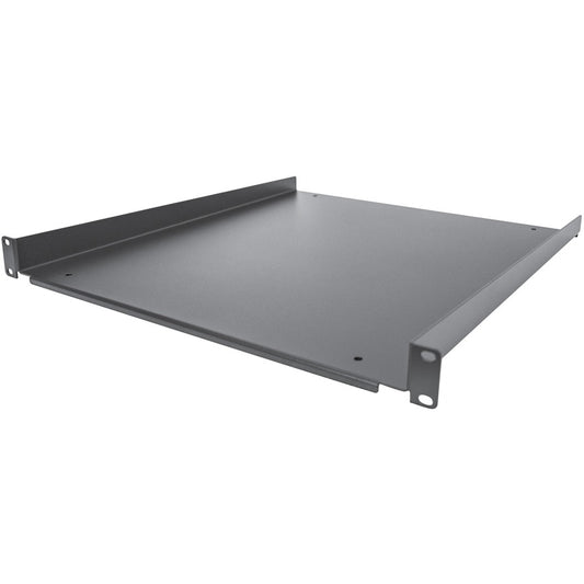 StarTech.com 1U Server Rack Cabinet Shelf - Fixed 20" Deep Cantilever Rackmount Tray for 19" Data/AV/Network Enclosure w/cage nuts, screws SHELF-1U-20-FIXED-S