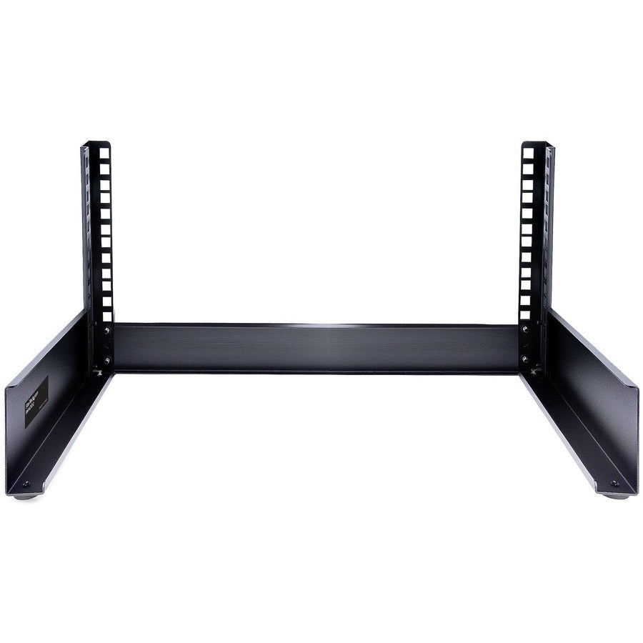 StarTech.com 4U 19" Desktop Open Frame Rack, 2-Post Free-Standing Network Rack, Switch/Patch Panel/AV/IT Equipment, 92.6lb / 42kg capacity RK4OD2