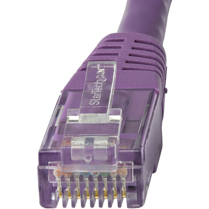 StarTech.com 6ft CAT6 Ethernet Cable - Purple Molded Gigabit - 100W PoE UTP 650MHz - Category 6 Patch Cord UL Certified Wiring/TIA C6PATCH6PL