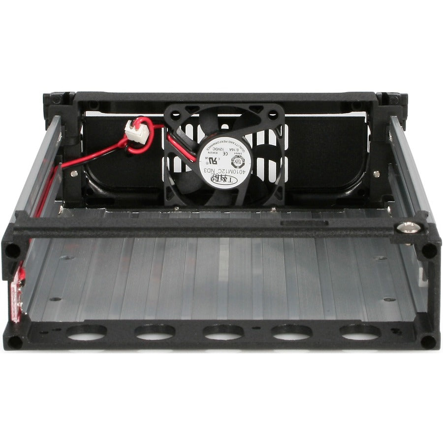 StarTech.com Aluminum Black SATA Hard Drive Drawer - Storage mobile rack - black DRW150SATBK