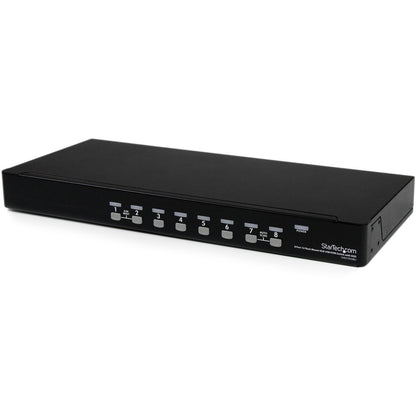 StarTech.com 8 Port 1U Rackmount USB KVM Switch with OSD SV831DUSBU