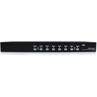 StarTech.com 8 Port 1U Rackmount USB KVM Switch with OSD SV831DUSBU