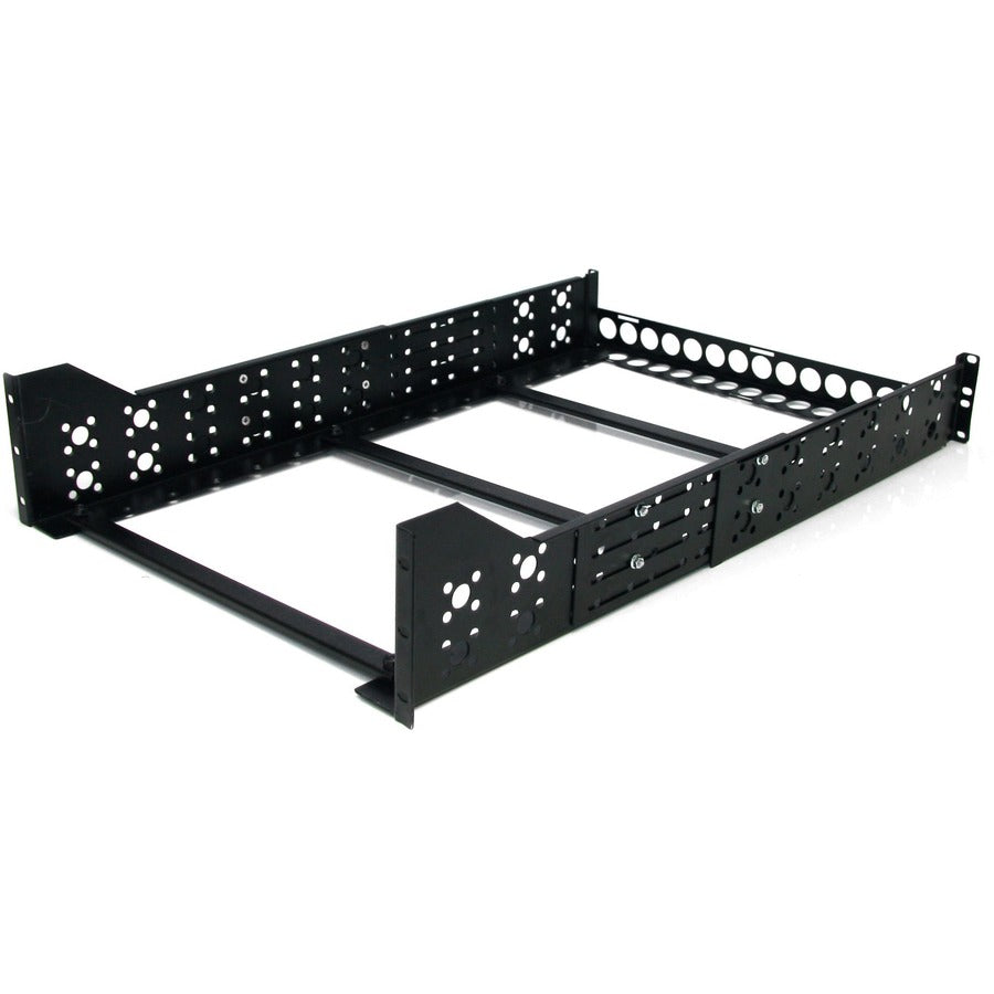 StarTech.com 3U Fixed 19" Adjustable Depth Universal Server Rack Rails UNIRAILS3U