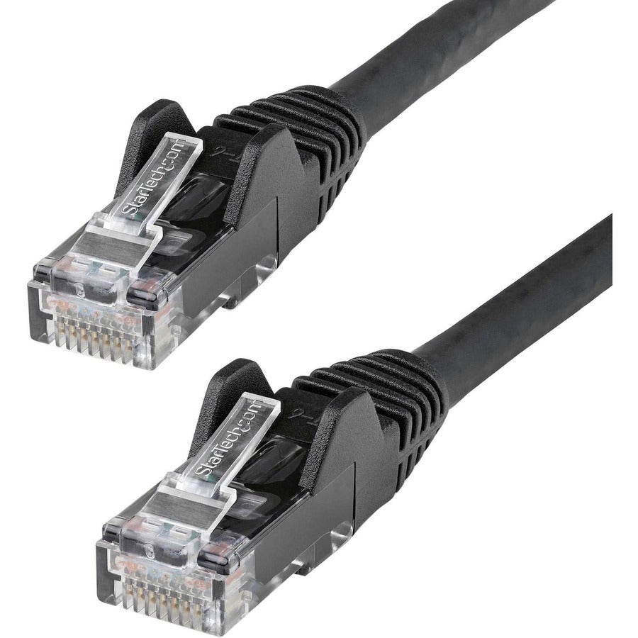 StarTech.com 35ft CAT6 Ethernet Cable - Black Snagless Gigabit - 100W PoE UTP 650MHz Category 6 Patch Cord UL Certified Wiring/TIA N6PATCH35BK