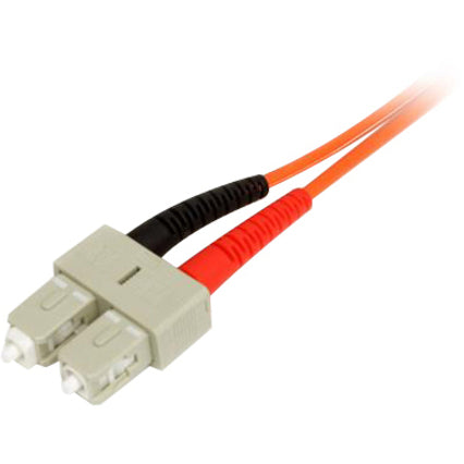 StarTech.com 5m Multimode 50/125 Duplex Fiber Patch Cable LC - SC 50FIBLCSC5