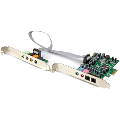 StarTech.com 7.1 Channel Sound Card - PCI Express - 24-bit - 192KHz PEXSOUND7CH