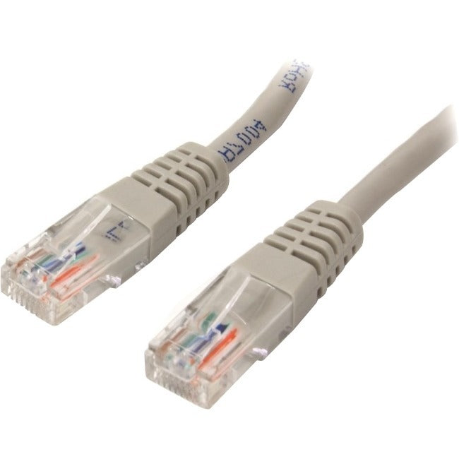 StarTech.com 100 ft Gray Molded Cat5e UTP Patch Cable M45PATCH100G