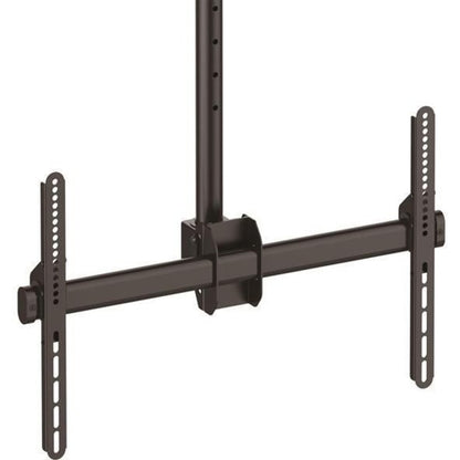 StarTech.com TV Ceiling Mount, Full-Motion Hanging Single Screen Vesa Mount for 32"-75" TVs / Displays - Height Adjustable Telescopic Pole FPCEILPTBLP