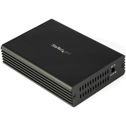 StarTech.com 10GbE Fiber Ethernet Media Converter 10GBASE-T- SFP to RJ45 Single Mode/Multimode Fiber to Copper Bridge 10Gbps Network MCM10GSFP