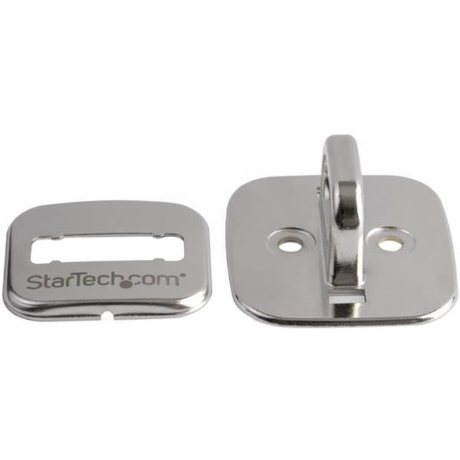 StarTech.com Laptop Cable Lock Anchor - Zinc Alloy - Computer Security Cable Anchor - Desk Mount Security Anchor Point - Screw-On Cable Lock Anchor LTANCHOR