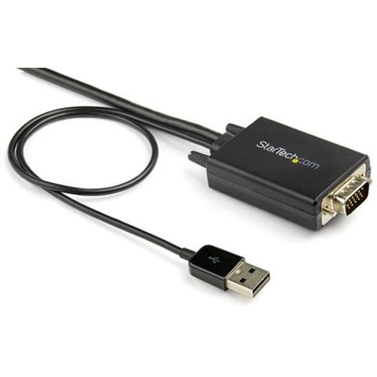 StarTech.com 3m VGA to HDMI Converter Cable with USB Audio Support - 1080p Analog to Digital Video Adapter Cable - Male VGA to Male HDMI VGA2HDMM3M