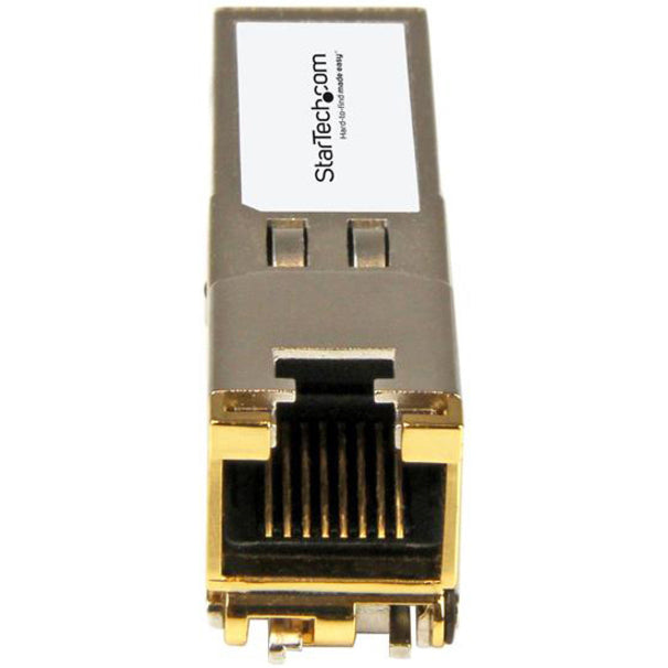 StarTech.com Extreme Networks 10065 Compatible SFP Module - 1000BASE-T - 1GE Gigabit Ethernet SFP to RJ45 Cat6/Cat5e Transceiver - 100m 10065-ST