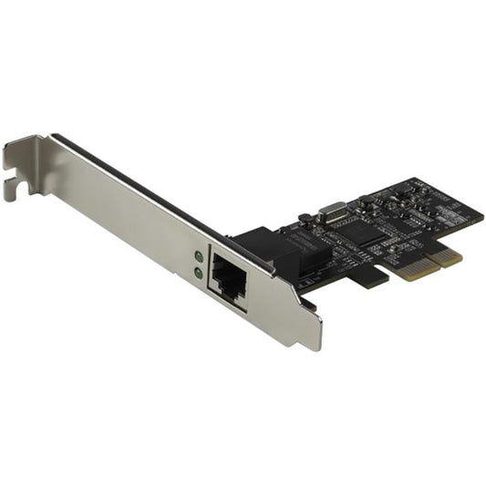 StarTech.com 1 Port 2.5Gbps 2.5GBASE-T PCIe Network Card x1 PCIe - Windows, MacOS & Linux - PCI Express LAN Card - RTL8125 (ST2GPEX) ST2GPEX