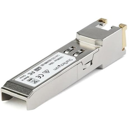 StarTech.com Cisco GLC-TE Compatible Module - SFP to RJ45 - 1000BASE-T 1G Copper Cat6/Cat5e Industrial Transceiver - Extended Temp 100m GLCTEST