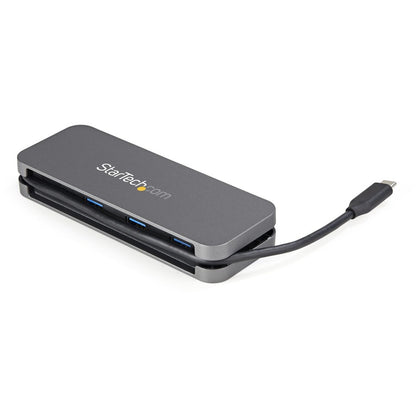 StarTech.com 4 Port USB C Hub - 3x USB-A/1xUSB-C - 5Gbps USB 3.0 Type-C Hub (3.2 Gen 1) - Bus Powered - 11.2" Cable w/ Cable Management HB30CM3A1CB