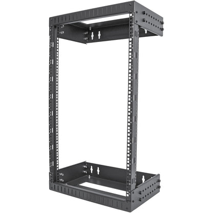 StarTech.com 2-Post 18U Heavy-Duty Wall Mount Network Rack, 19" Open Frame Server Rack with Adjustable Depth, Data Rack for IT Equipment~ RACK-18U-20-WALL-OA