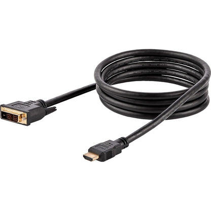 StarTech.com 6ft (1.8m) HDMI to DVI Cable, DVI-D to HDMI Display Cable (1920x1200p), 10 Pack, Black, HDMI to DVI-D Adapter Cord M/M HDMIDVIMM610PK