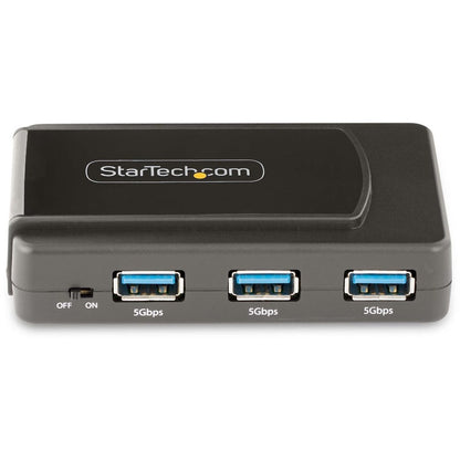 StarTech.com 7-Port USB Hub, USB 3.0 5Gbps, USB-A to 7x USB-A, Self Powered USB-A Expansion Hub w/ 35W Power Supply 5G7AS-USB-A-HUB