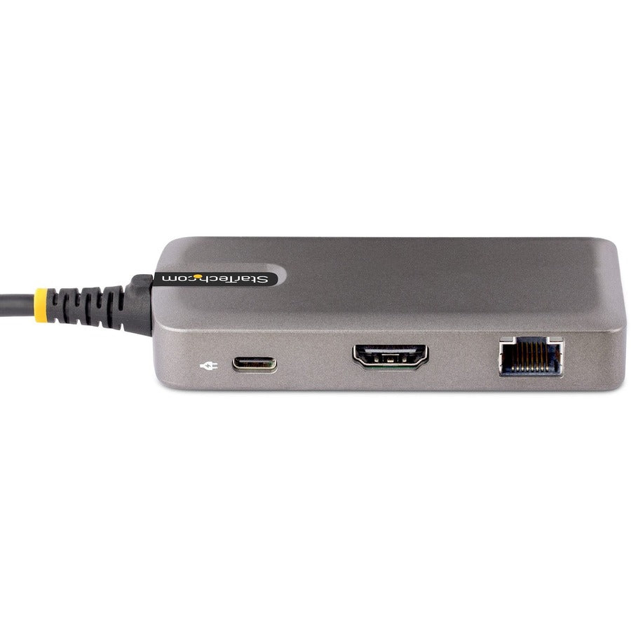 StarTech.com USB-C Multiport Adapter, 4K60Hz HDMI, HDR, 2-Port 5Gbps USB Hub, 100W PD Pass-Through, GbE, Mini Dock, Windows/macOS/ChromeOS 103B-USBC-MULTIPORT