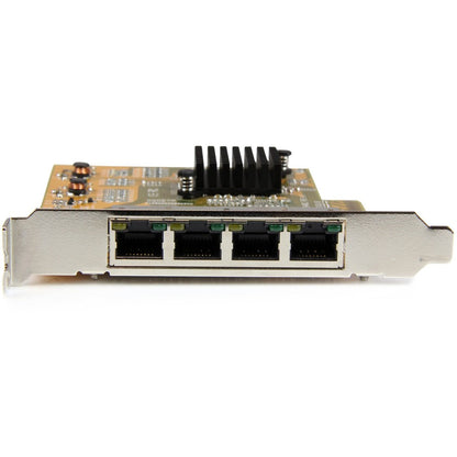 StarTech.com 4-Port PCI Express Gigabit Network Adapter Card - Quad-Port PCIe Gigabit NIC ST1000SPEX43