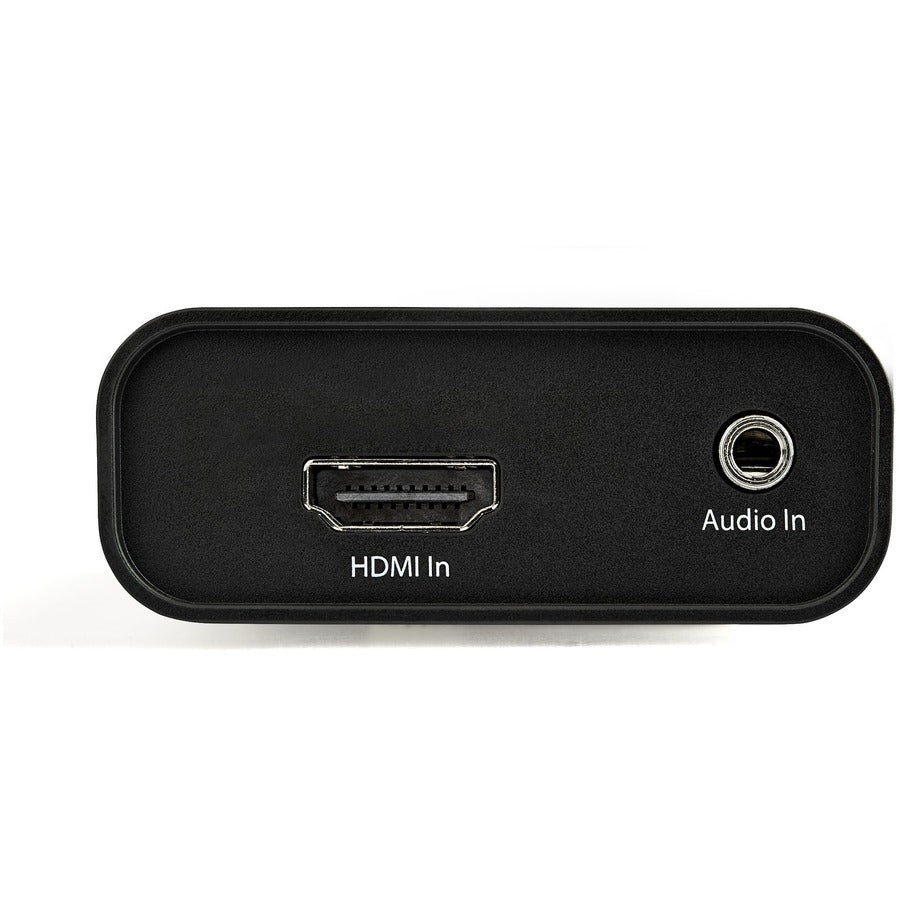 StarTech.com HDMI to USB C Video Capture Device UVC 1080p 60fps - External USB 3.0 HDMI Audio/Video Capture/Live Streaming - HDMI Recorder UVCHDCAP