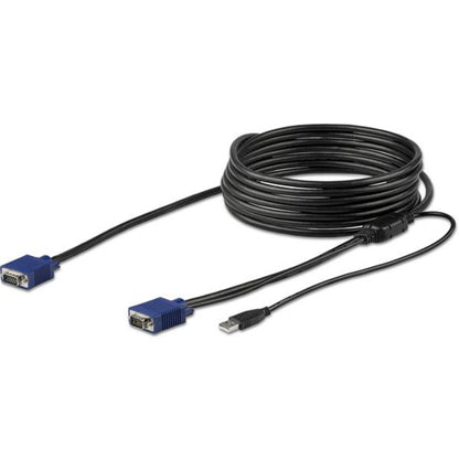 StarTech.com 15 ft. (4.6 m) USB KVM Cable for StarTech.com Rackmount Consoles - VGA and USB KVM Console Cable (RKCONSUV15) RKCONSUV15