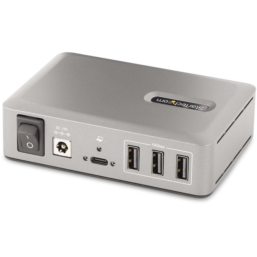 StarTech.com 10-Port USB-C Hub, 8x USB-A + 2x USB-C, Self-Powered w/ 65W Power Supply, USB 3.1 10Gbps Desktop/Laptop USB Hub w/ Charging 10G8A2CS-USB-C-HUB