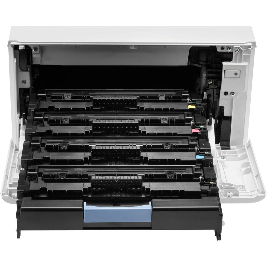 HP LaserJet Pro M479 M479fdn Laser Multifunction Printer-Color-Copier/Fax/Scanner-28 ppm Mono/Color Print-38400x600 Print-Automatic Duplex Print-50000 Pages Monthly-300 sheets Input-Color Scanner-1200 Optical Scan-Color Fax-Gigabit Ethernet W1A79A#BGJ