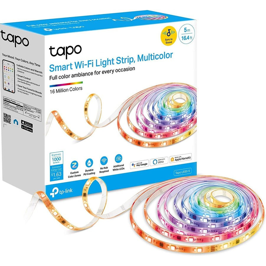 TP-Link Smart Wi-Fi Light Strip, Multicolor TAPO L930-5