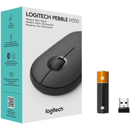 Logitech Pebble Wireless Mouse M350 910-005743