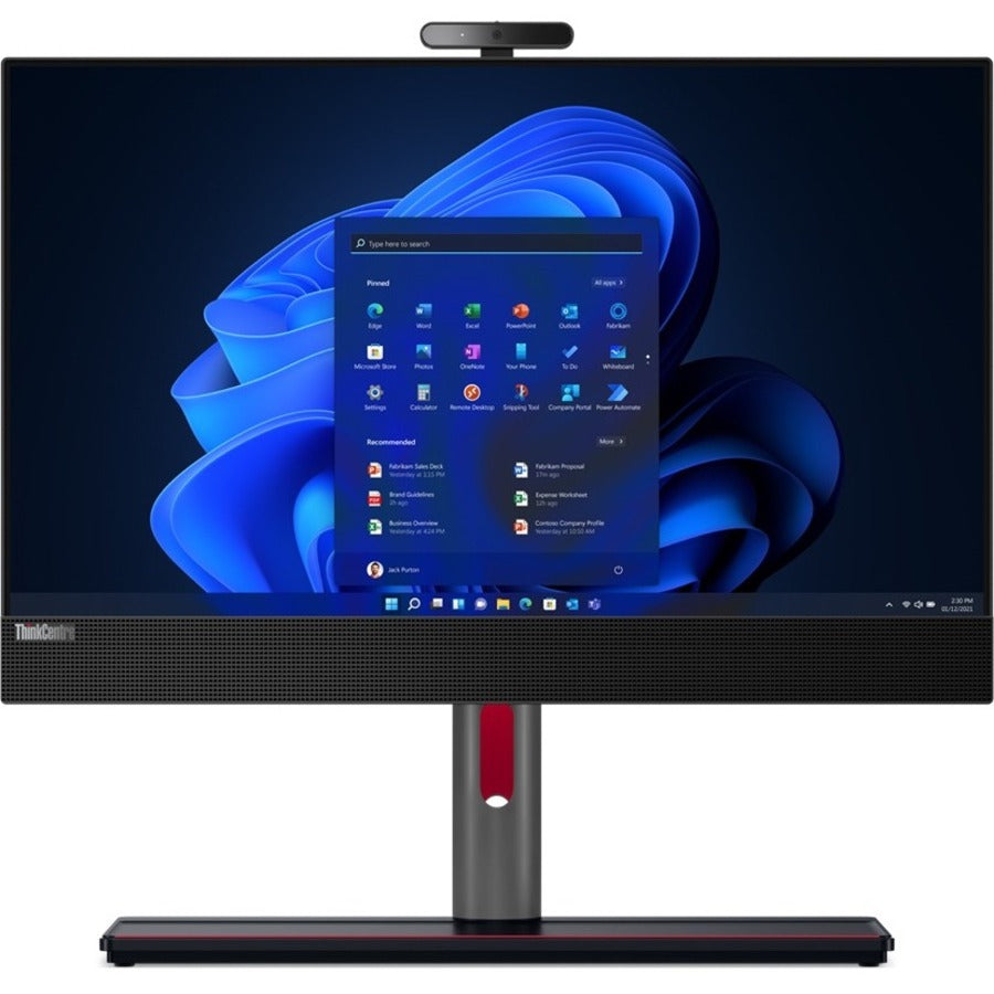 Lenovo ThinkCentre M90a Gen 3 Pro 11VA004QUS All-in-One Computer - Intel Core i7 12th Gen i7-12700 Dodeca-core (12 Core) - 16 GB RAM DDR5 SDRAM - 512 GB NVMe M.2 PCI Express PCI Express NVMe 4.0 x4 SSD - 23.8" WQHD 2560 x 1440 - Desktop - Black 11VA004QUS