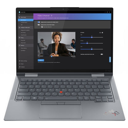 Lenovo ThinkPad X1 Yoga Gen 8 21HQ001NCA 14" Touchscreen Convertible 2 in 1 Notebook - WUXGA - Intel Core i5 13th Gen i5-1335U - Intel Evo Platform - 16 GB - 256 GB SSD - French Keyboard - Storm Gray 21HQ001NCA