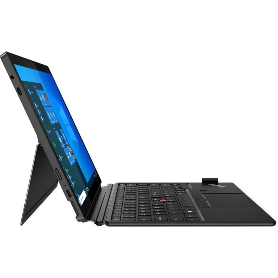 Lenovo ThinkPad X12 Detachable Gen 1 20UW006RCA 12.3" Touchscreen Detachable 2 in 1 Notebook - Full HD - 1920 x 1080 - Intel Core i7 11th Gen i7-1180G7 Quad-core (4 Core) 2.20 GHz - 16 GB Total RAM - 16 GB On-board Memory - 512 GB SSD - Black 20UW006RCA